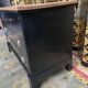 Restored Black Empire period chest of drawers