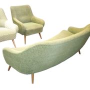 Set Canapé ARC EGG et un fauteuil années 50/60 vintage