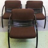 Suite of 3 Airborne armchairs