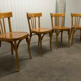Set of 4 chairs baumann 1981