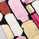 New colorful Beni Ouarain Moroccan Berber rug