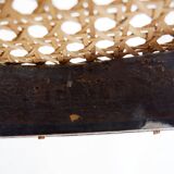 Thonet black bentwood stool - 20th