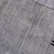 7x10 Vintage Gray & Black Modern Kilim Rug, 213x308Cm