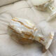 4 onyx wine glasses 1970