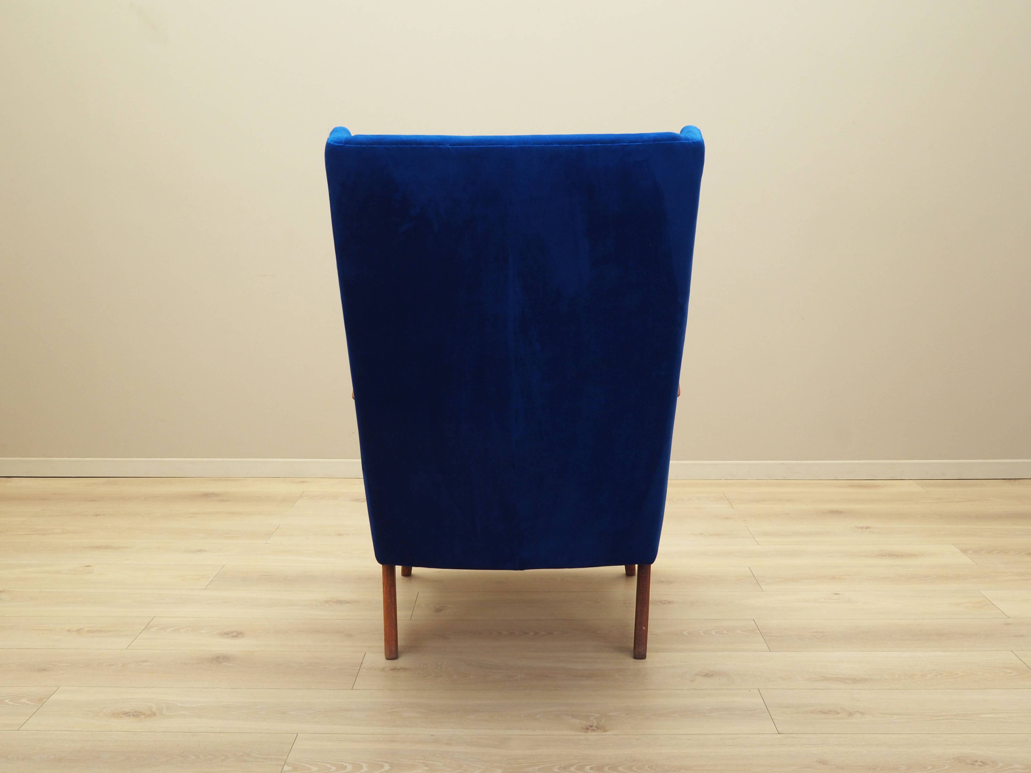 Blue living room set, Danish design, 1960s, designer: Chresten Findahl Brod