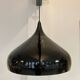 Black metal suspension diam 41cm