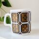 6 mug Staffordshire Potterie England