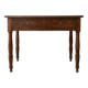 Antique wooden desk with two drawers