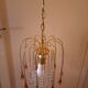 Lustre a gouttes vintage murano