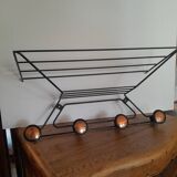 Wall coat rack