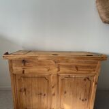 Old wood desk