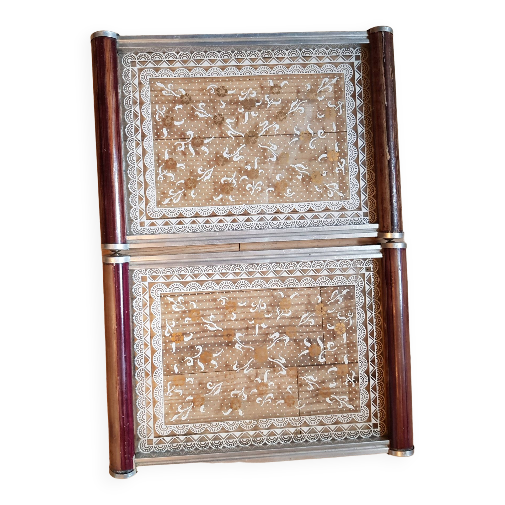 Pair of vintage trays