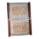 Paire de plateaux vintage