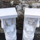 Pair of caryatids