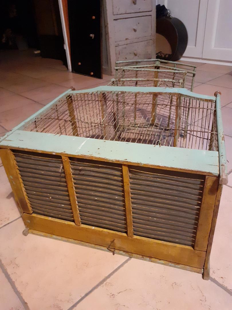 old bird cage