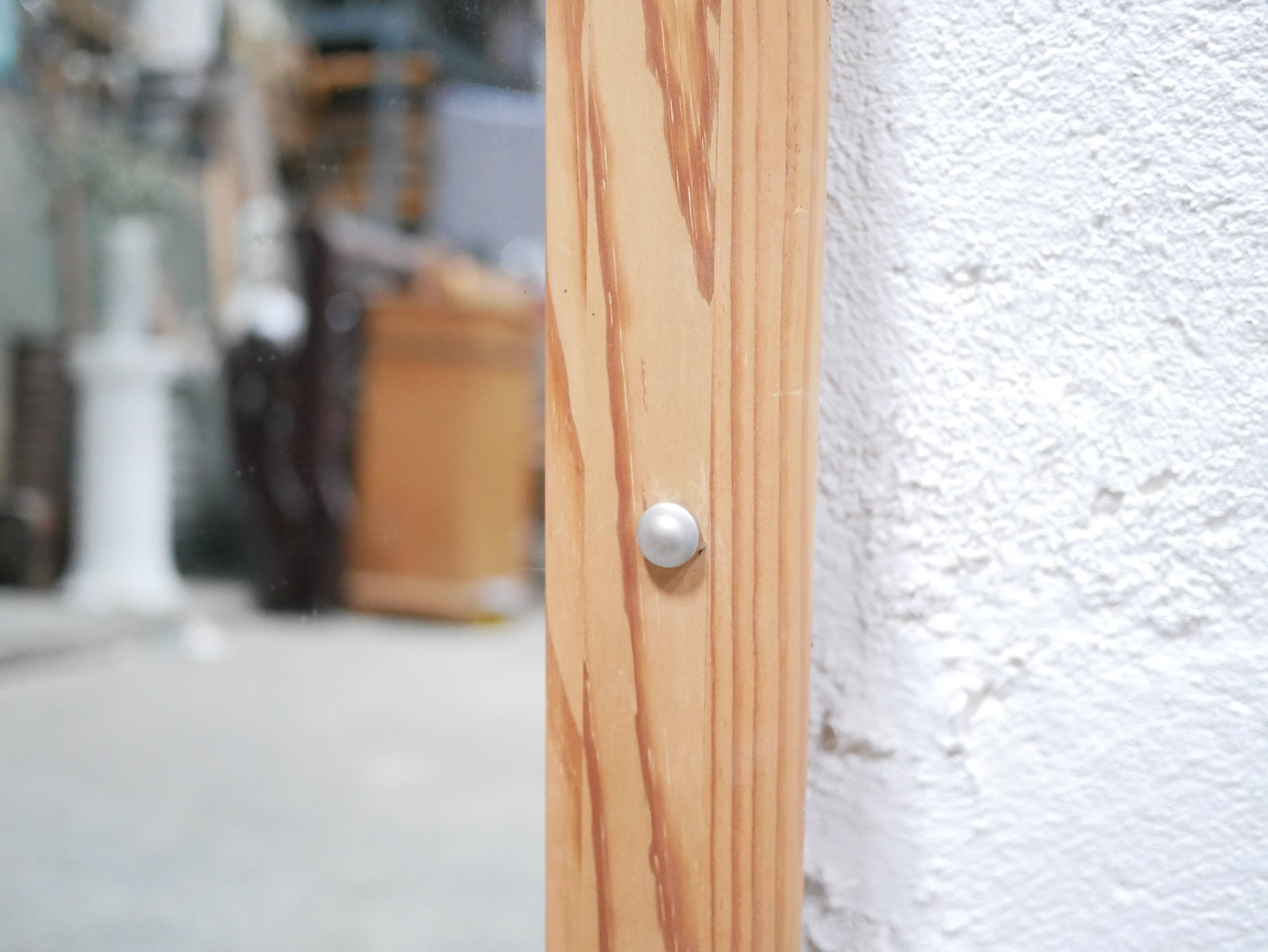 Vintage pine mirror
