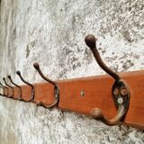 Old coat rack wall coat rack