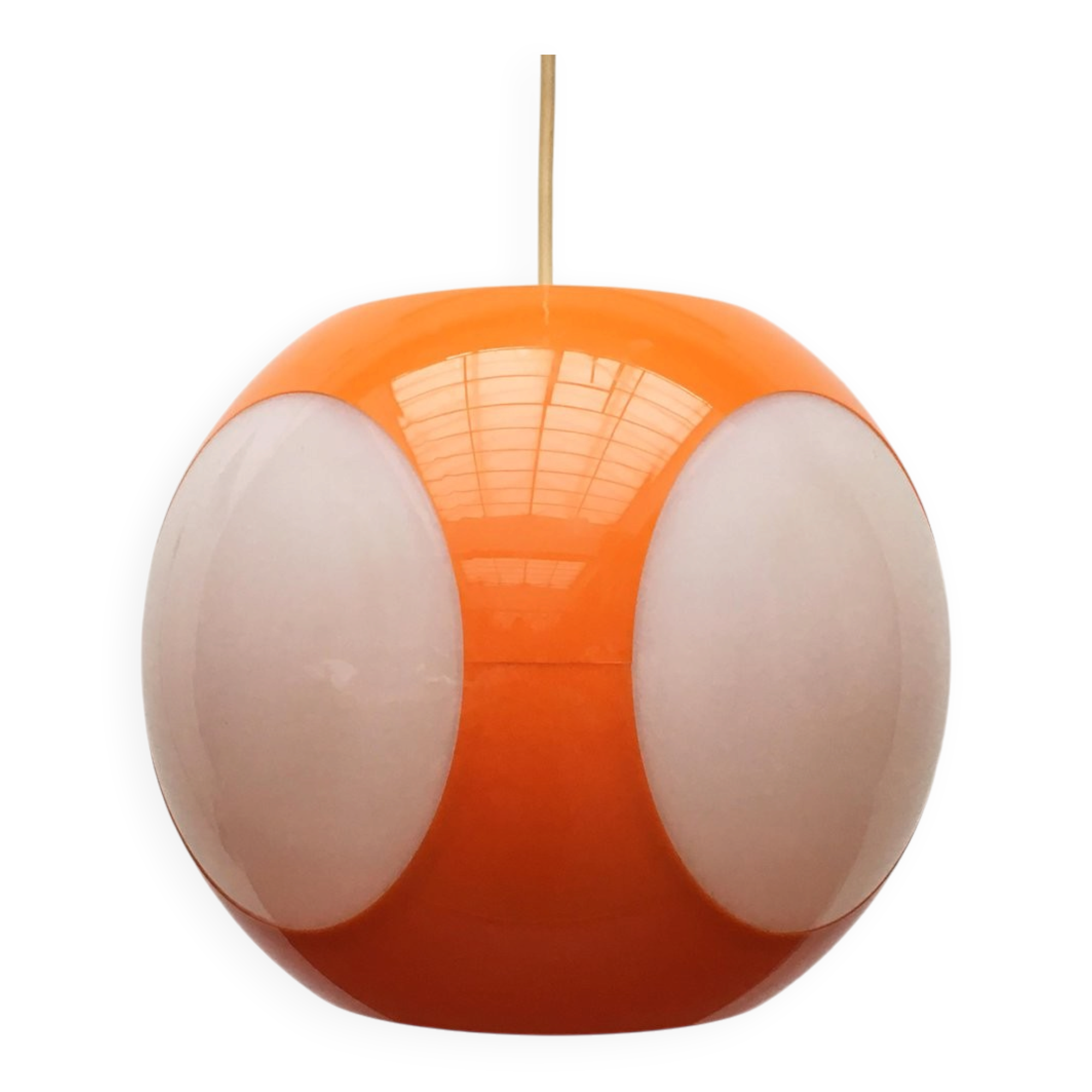 Vintage UFO lamp from the space age attributed to Luigi Colani.