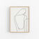 Tirage d’art giclée de figure féminine, 50x70cm
