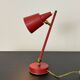 Stilux Milano Table Lamp 1950s Red Double Jointed Conical Shade