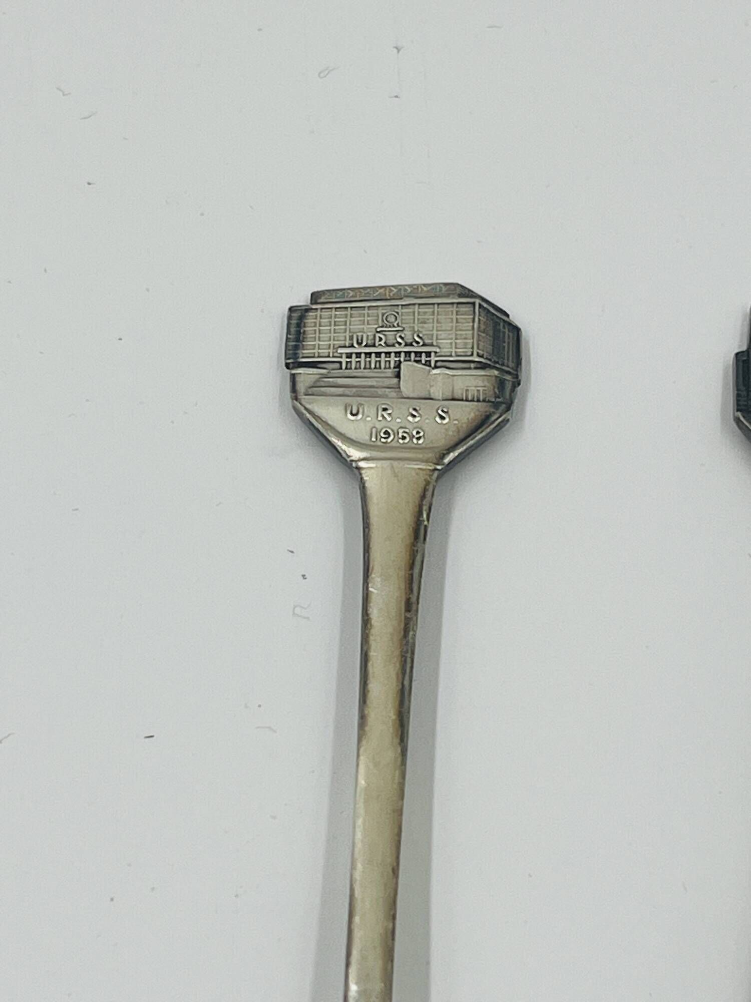 Set of 4 Souvenir Spoons Expo 58 Rare Pavilions