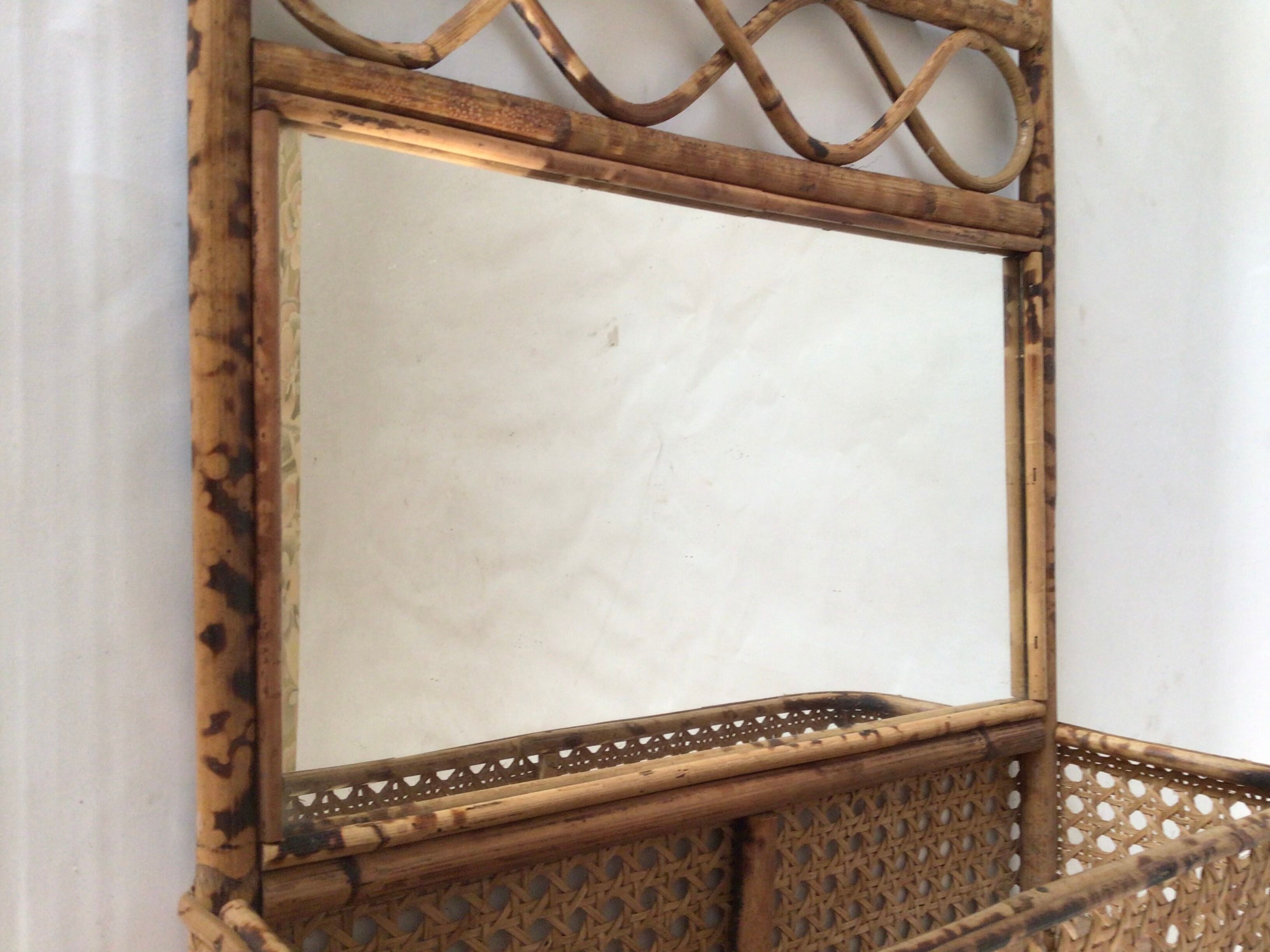 Coat rack Bamboo Rattan