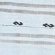 Turkish Vintage Minimalit Striped Kilim Rug, Handmade Oushak Wool Carpet