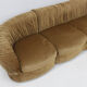 Vintage Italian curved modular sofa 1970s