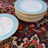 Lot of 11 hollow plates L'Amandinoise