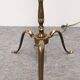 Tripod floor lamp in bronze, France circa 1960