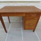 Vintage wooden bathroom or desk furniture with drawers - Excellent
