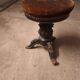 Tabouret de piano Napoléon III