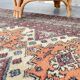 Tapis oriental pakistan gris-pourpre 196cm x 126cm