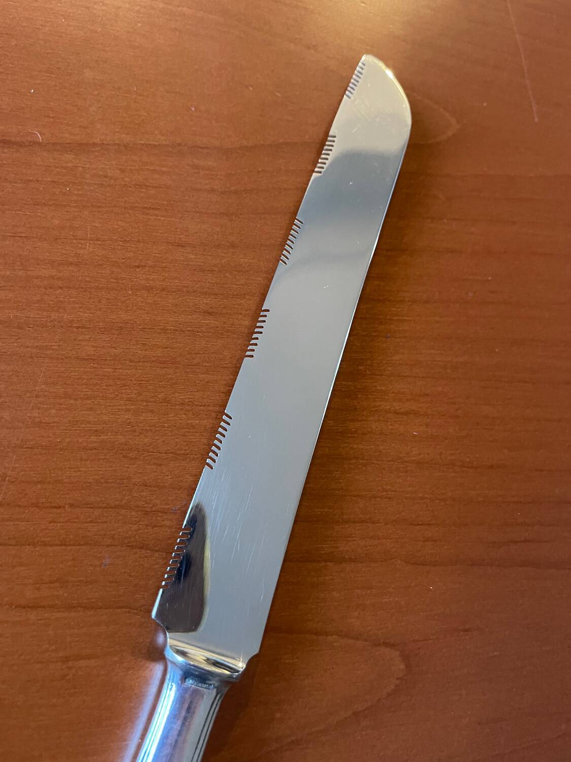 Christofle boreal large bread knife 27.5 cm