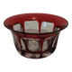 Small colored crystal cup