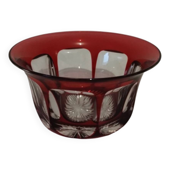 Small colored crystal cup
