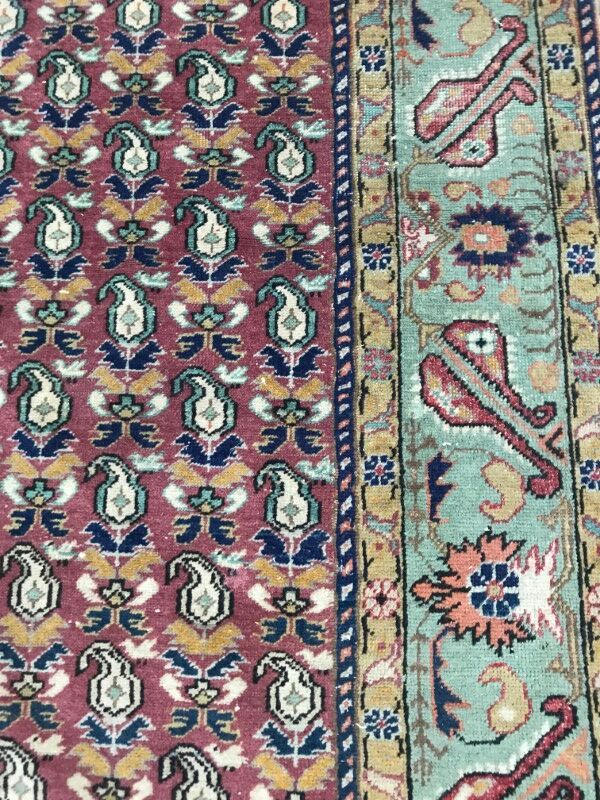 Old rugs Turkish made end Cesare hand 120 X 182 CM
