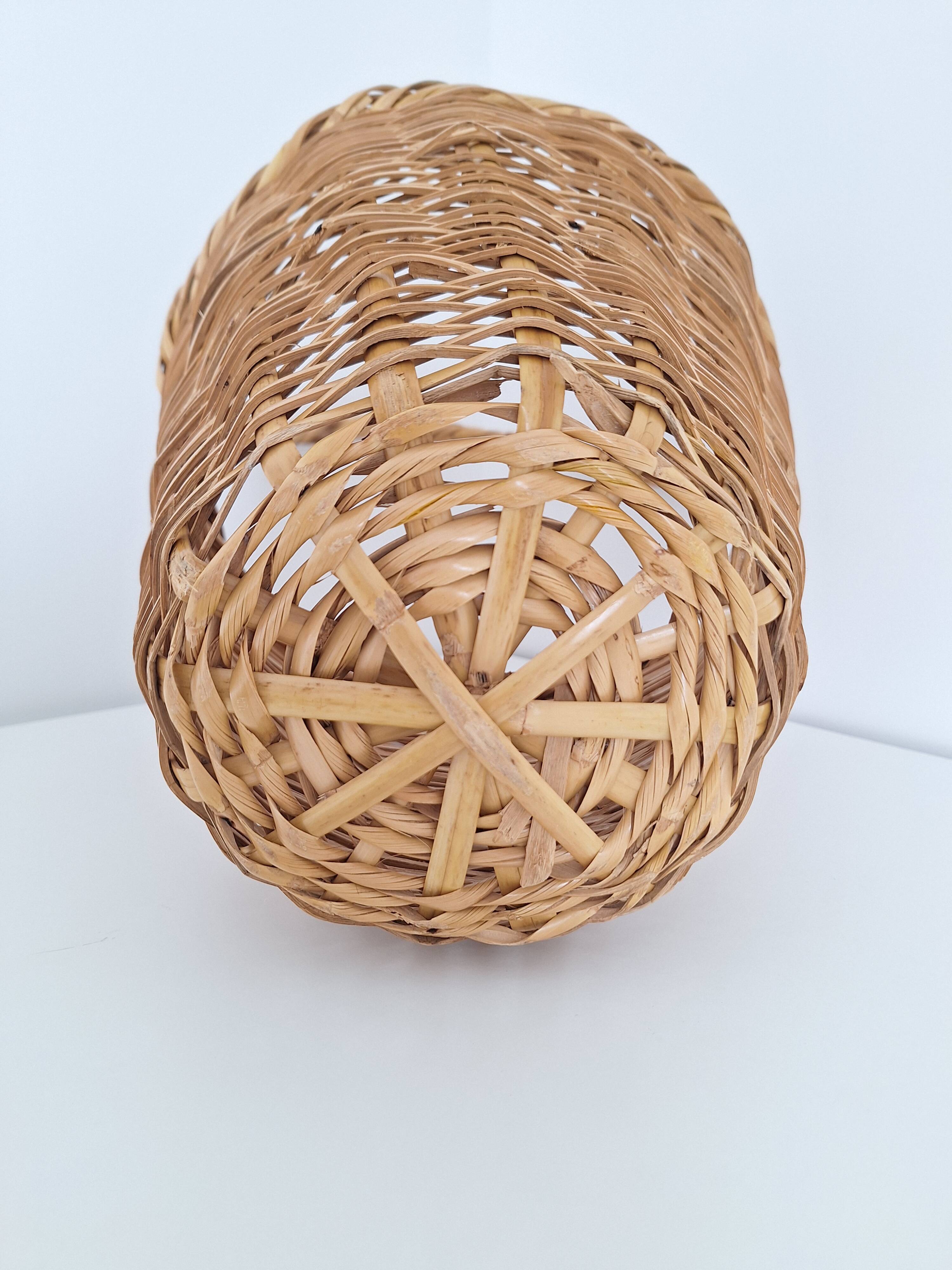 Provencal wicker basket