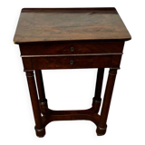 Empire period mahogany workbench