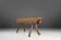 Rustic Tree Trunk Bench, France 1850s