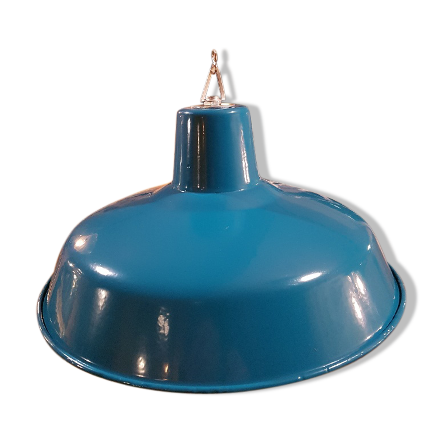 Lamp shade green blue