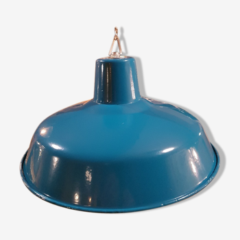 Lamp shade green blue