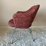 Knoll chair and footrest 1960s