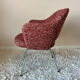 Chaise Knoll et repose pieds années 60