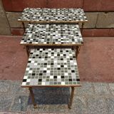 Table basse gigogne vintage