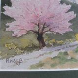 Watercolor landscape