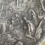 Antique, Standing cup, bronze, Napoleon III period, scene in the taste of antiquity, nineteenth, France