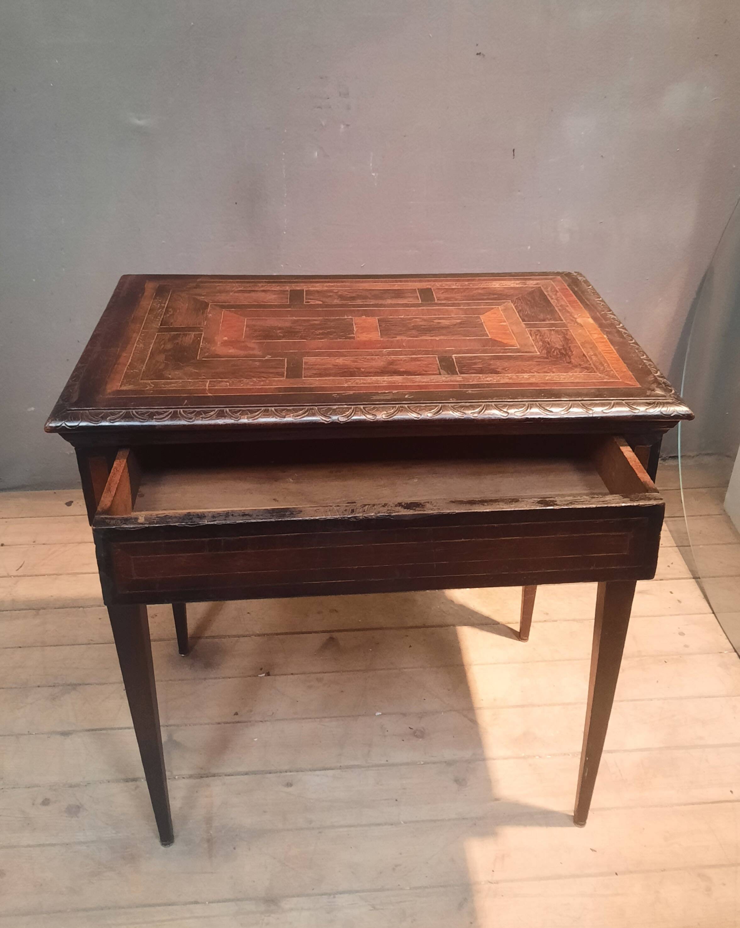 Table rectangulaire d esprit Louis XIV