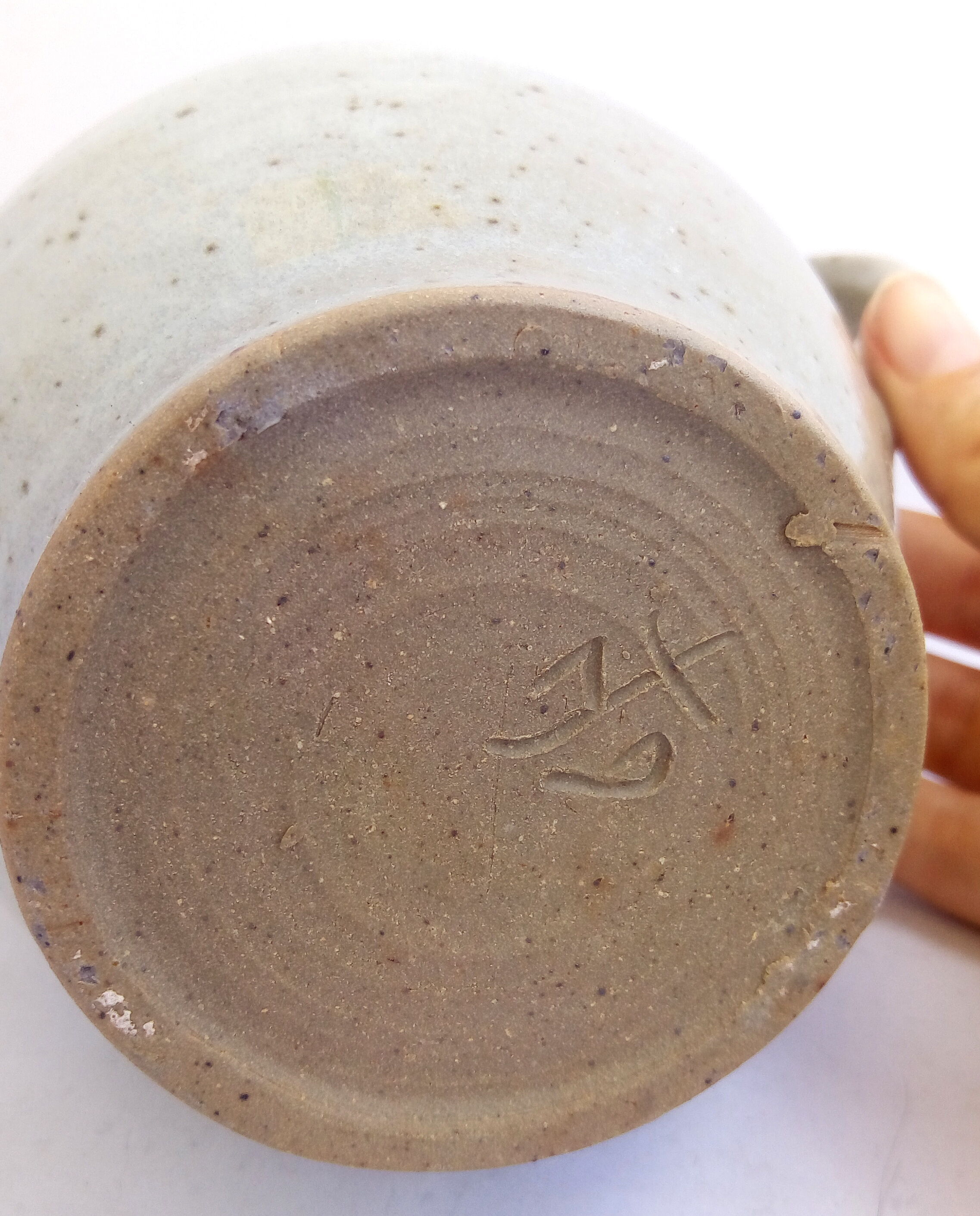 Our Lady of Jouarre grey sandstone pitcher