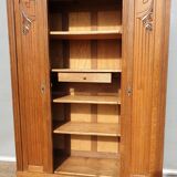 Art deco oak library